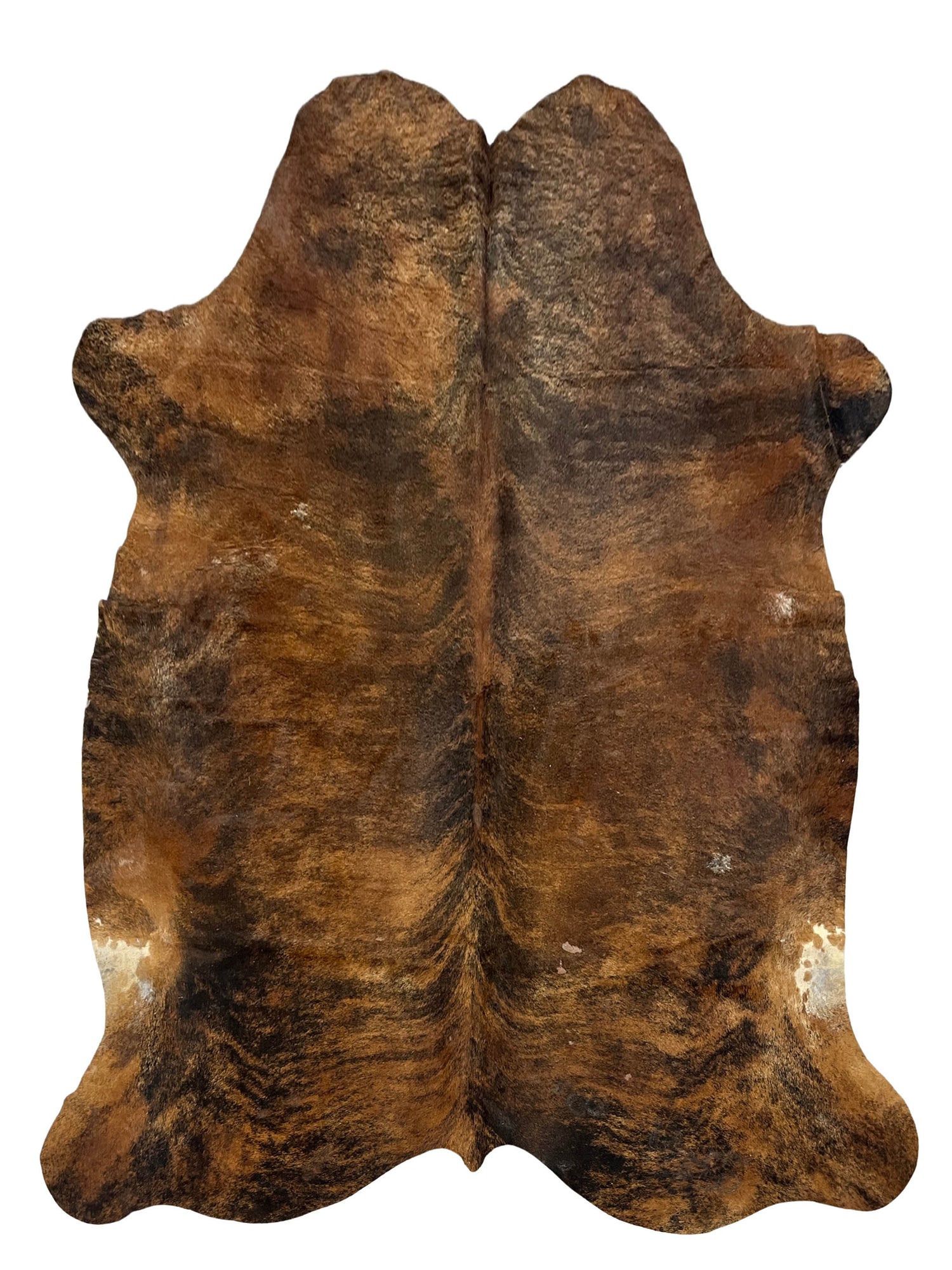 Aura Cowhide 75444 Brindle Cowhide Cowhide Rug