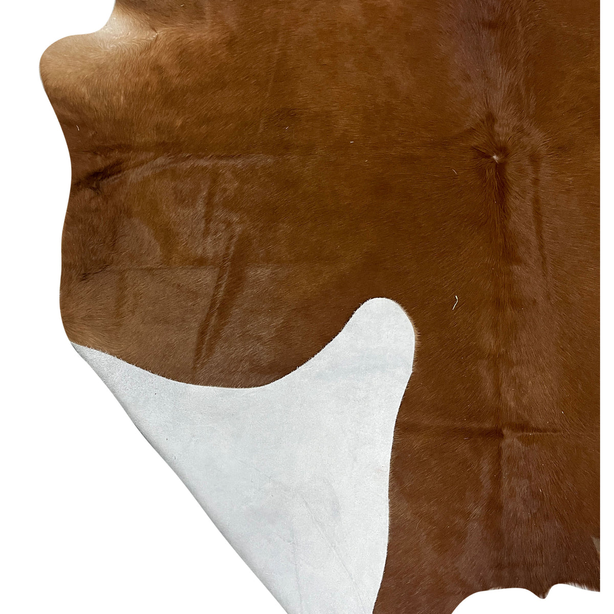 Aura Cowhide 75445 Brown Beige Cowhide Cowhide Rug
