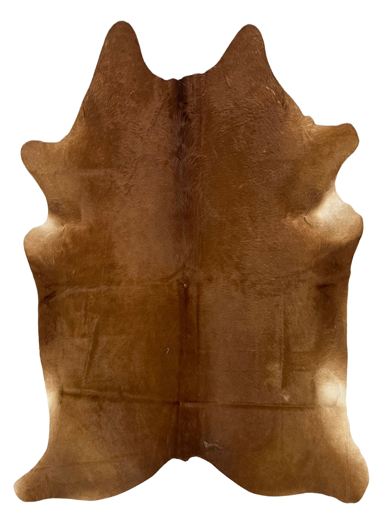 Aura Cowhide 75445 Brown Beige Cowhide Cowhide Rug