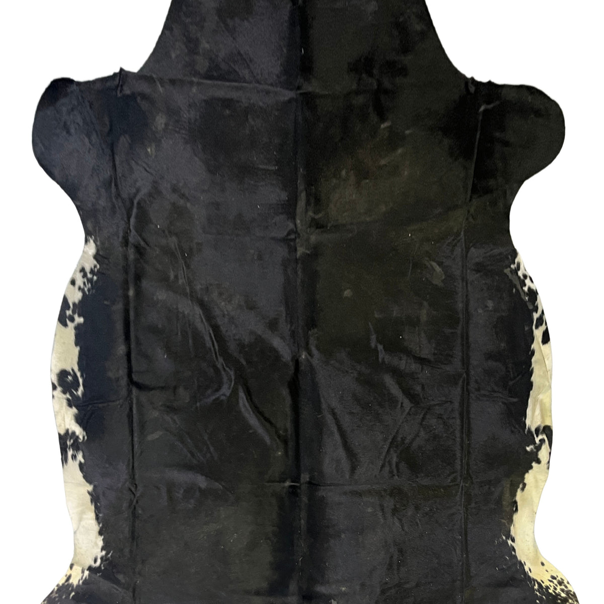 Aura Cowhide 75448 Black Ivory Cowhide Cowhide Rug