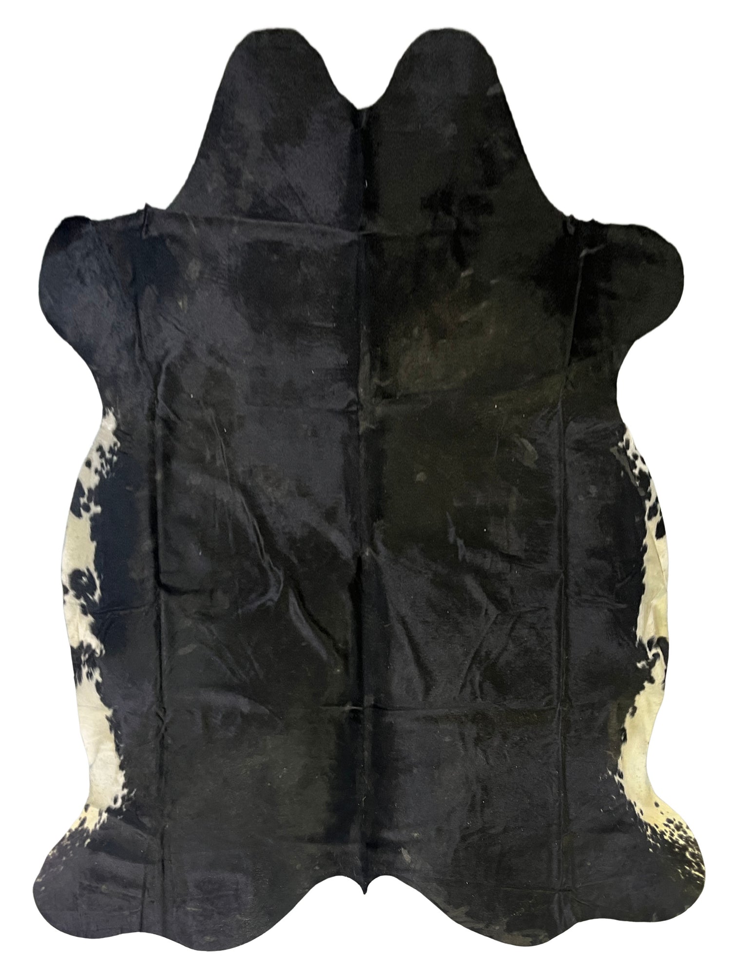 Aura Cowhide 75448 Black Ivory Cowhide Cowhide Rug
