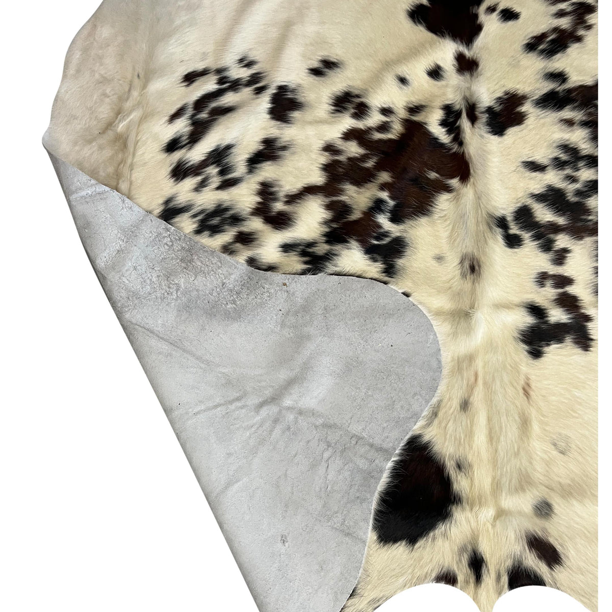 Aura Cowhide 75450 ivory Black Cowhide Cowhide Rug