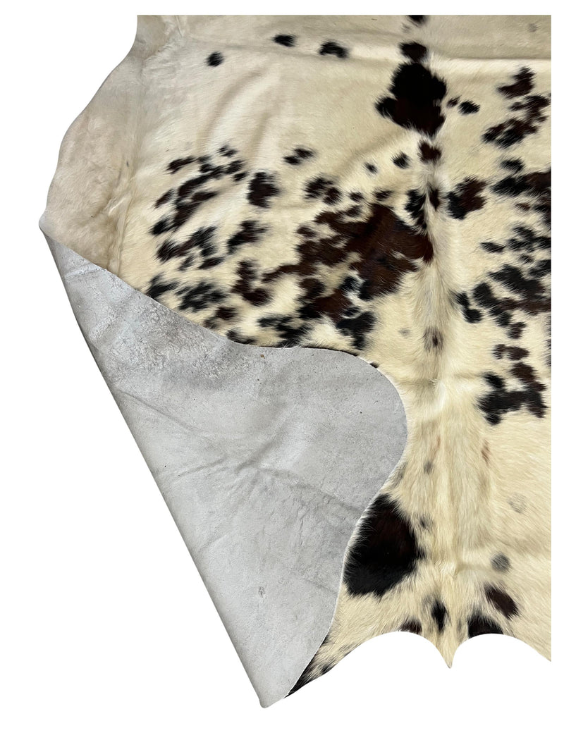 Aura Cowhide 75450 ivory Black Cowhide Cowhide Rug