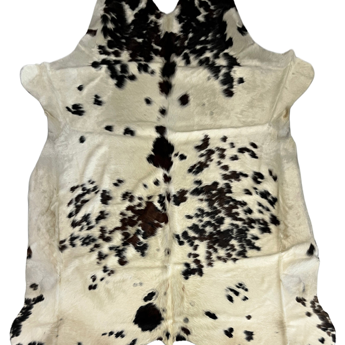 Aura Cowhide 75450 ivory Black Cowhide Cowhide Rug