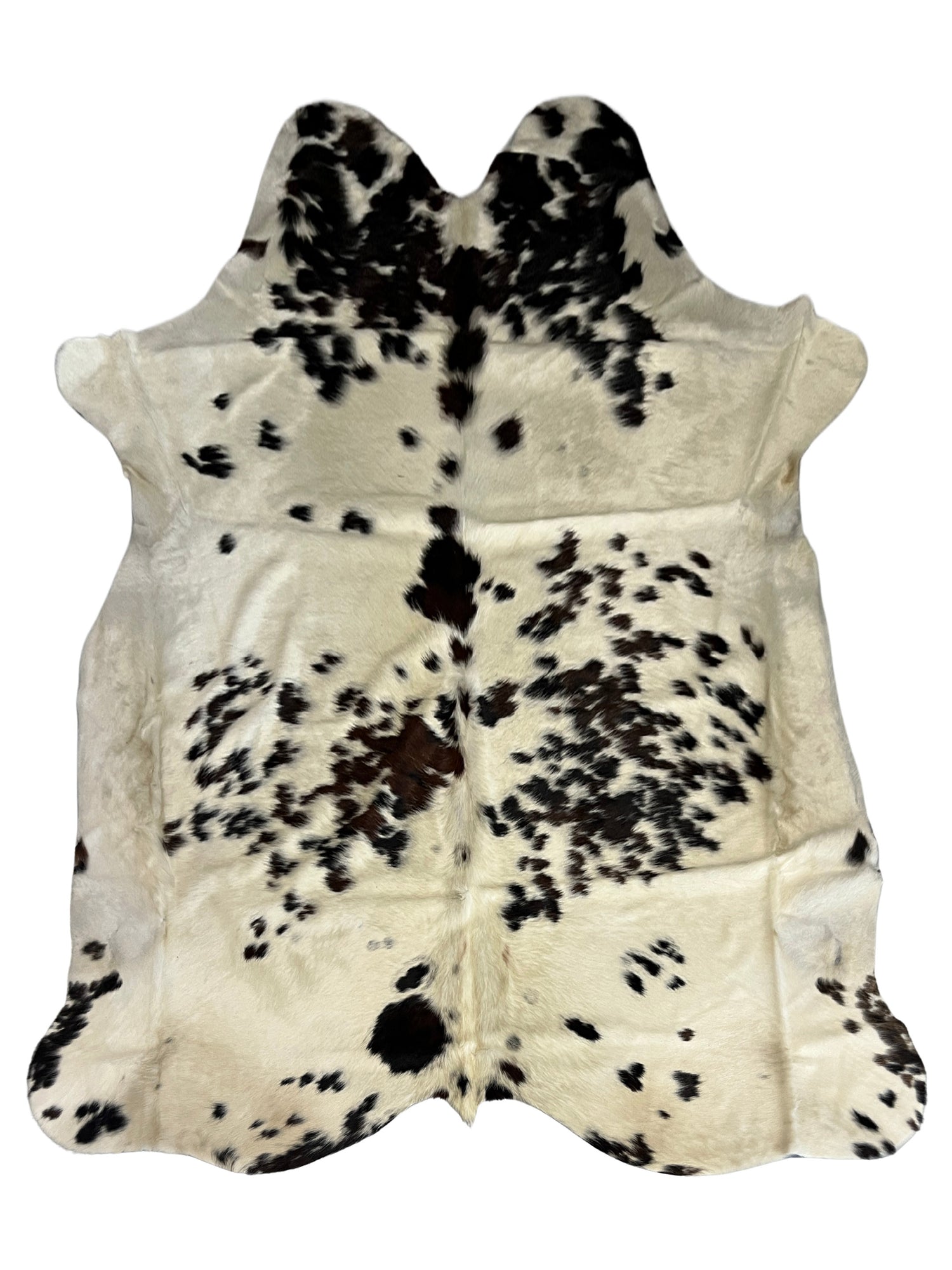 Aura Cowhide 75450 ivory Black Cowhide Cowhide Rug