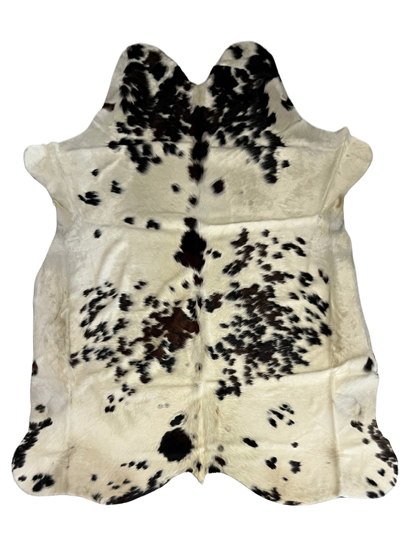 Aura Cowhide 75450 ivory Black Cowhide Cowhide Rug