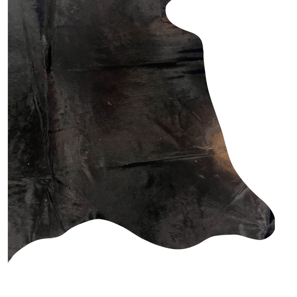 Aura Cowhide 75453 Black Black Cowhide Cowhide Rug