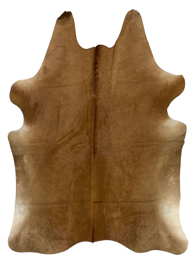 Aura Cowhide 75454 Ivory Brown Cowhide Cowhide Rug