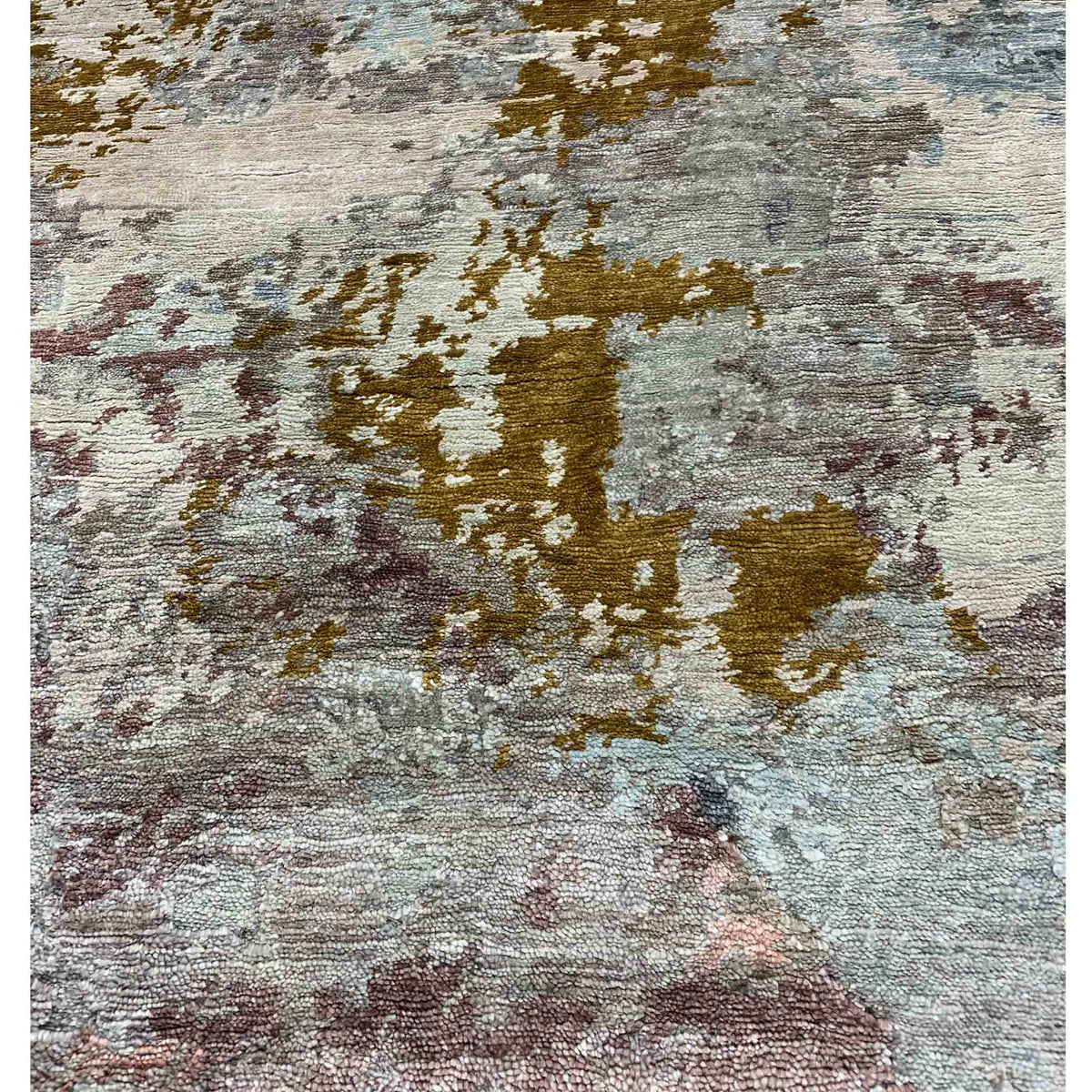 Pacific Lasha 67495 Multi Multi Contemporary Hand Knotted Rug