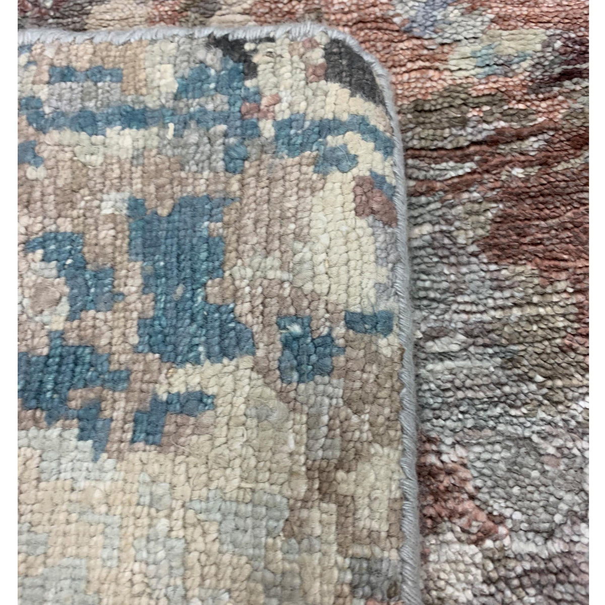 Pacific Lasha 67495 Multi Multi Contemporary Hand Knotted Rug