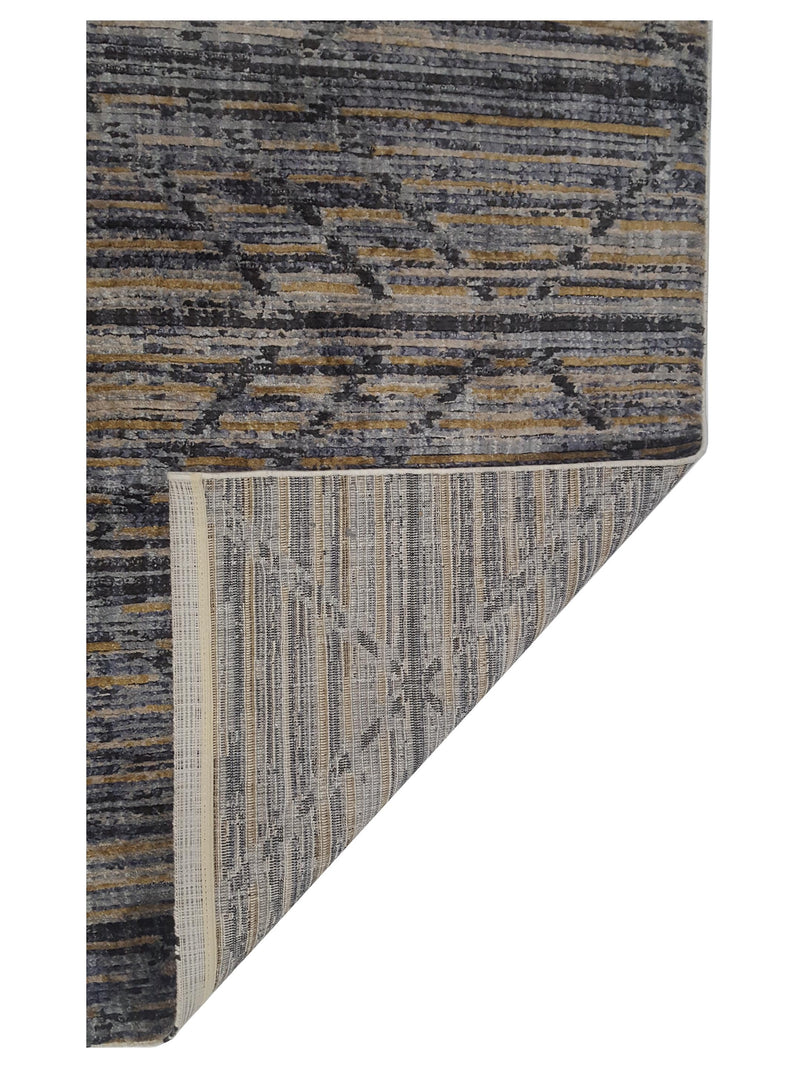 Pacific Aero 69805 Brown Ivory Modern Power Loom Rug