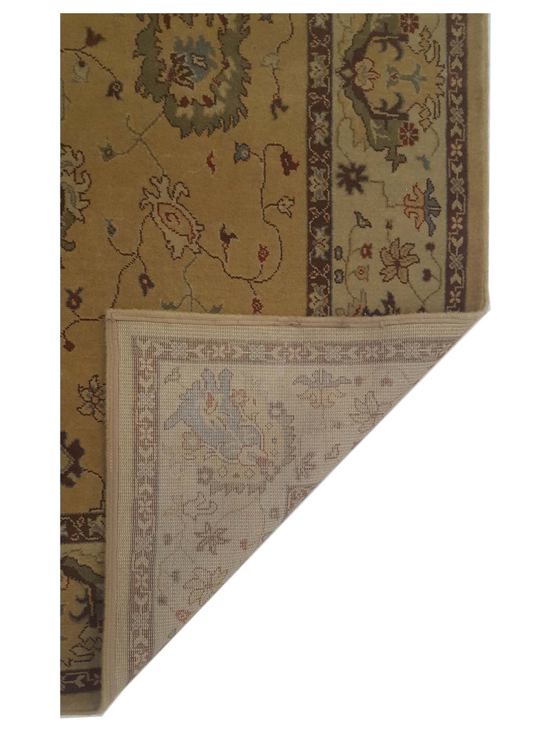 Pacific Bentley C-04GDIV Gold Ivory Traditional Wilton Rug