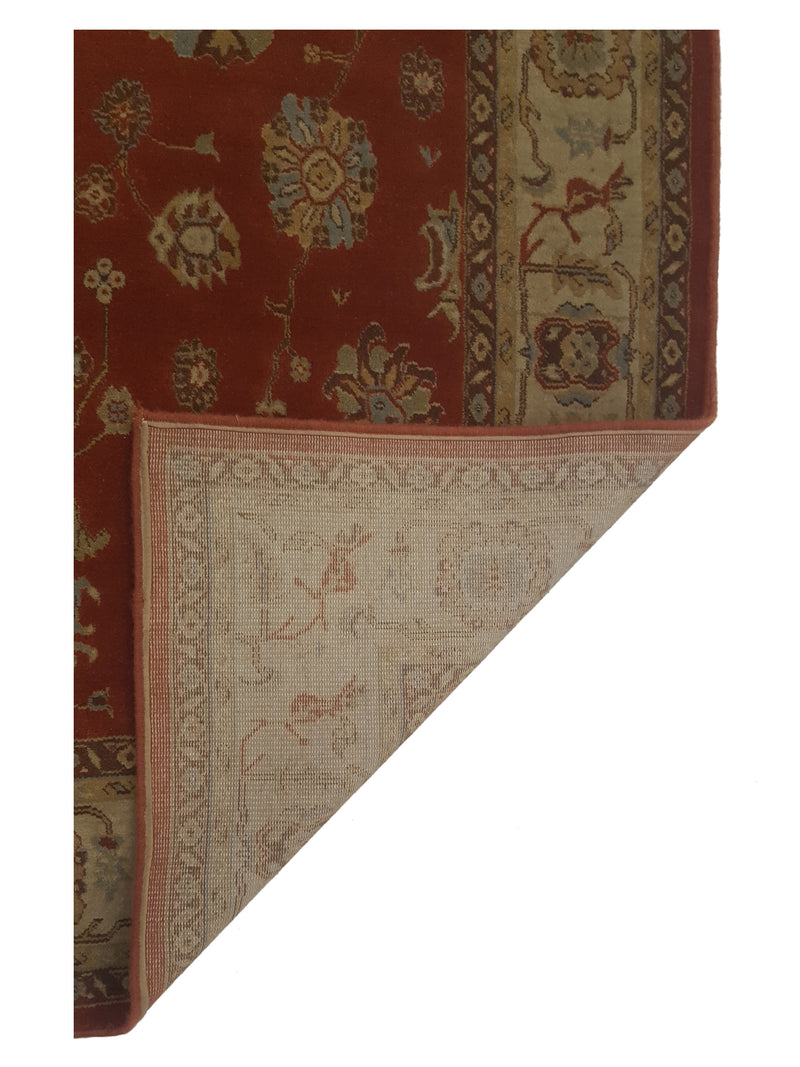 Pacific Bentley C-04RDRD Red Ivory Traditional Wilton Rug