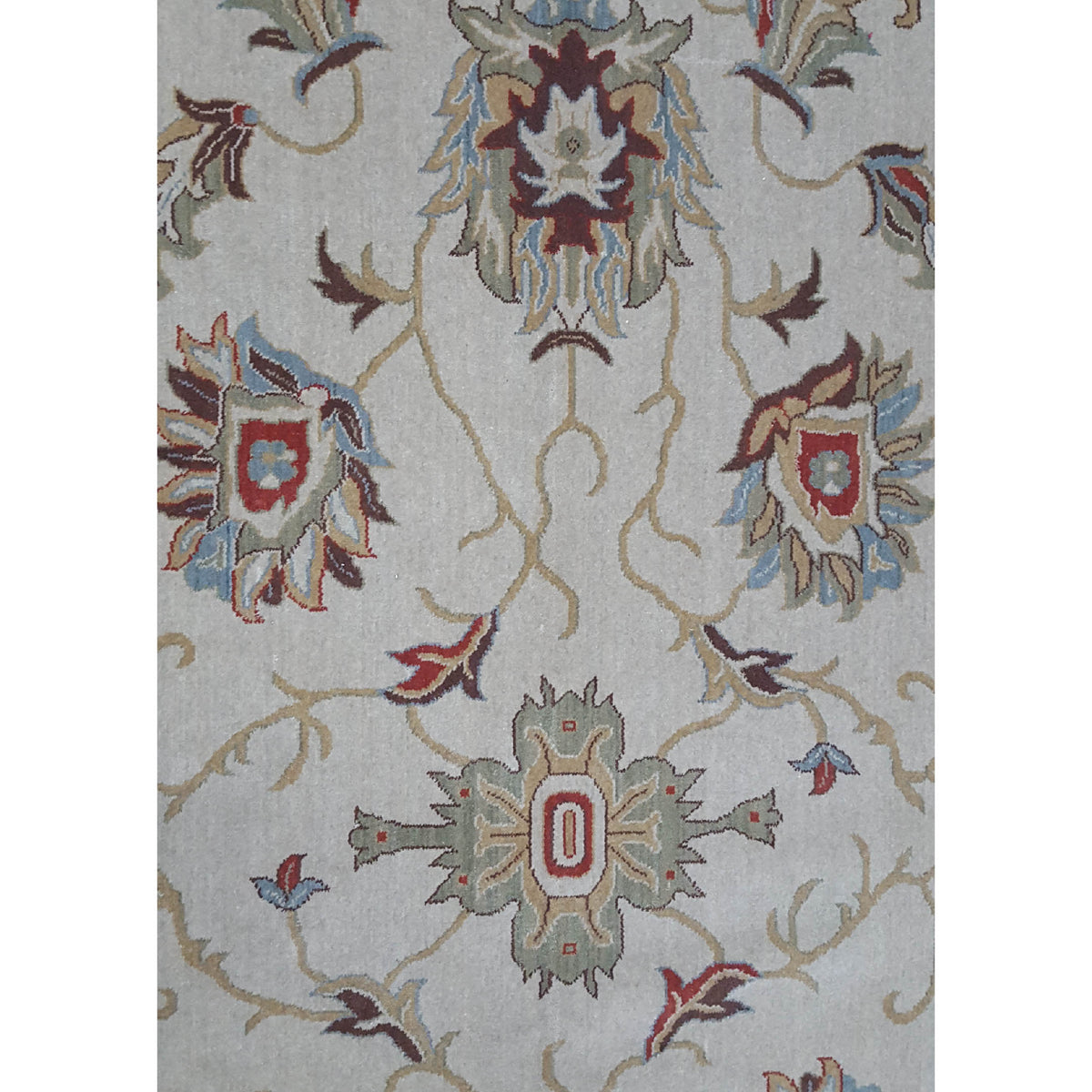 Pacific Bentley C-05IVBR Ivory Brown Traditional Wilton Rug