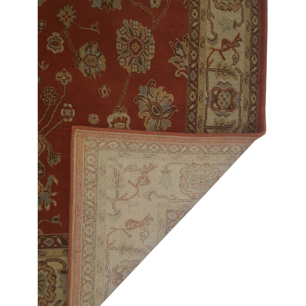 Pacific Bentley C-03RDIV Red Ivory Traditional Wilton Rug