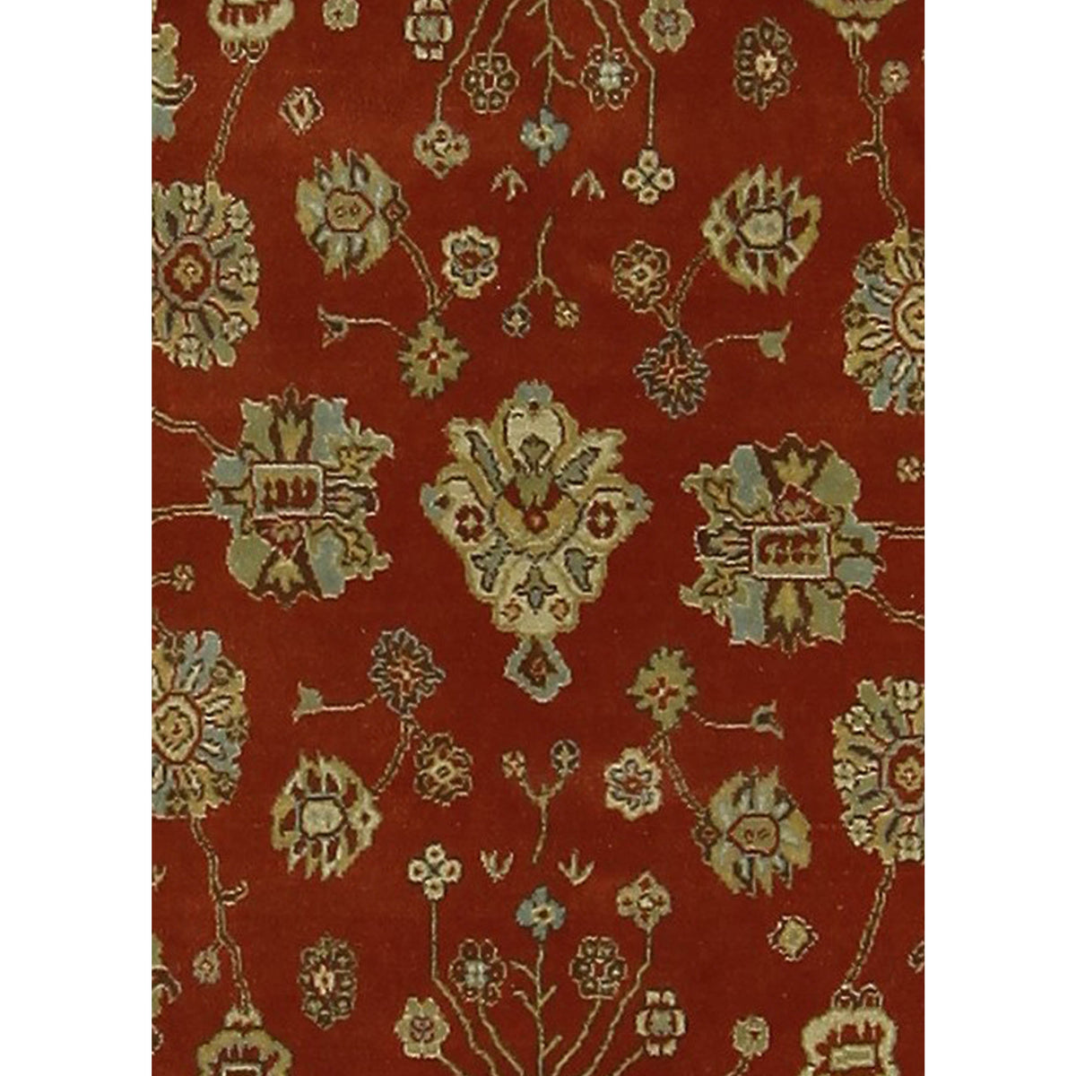 Pacific Bentley C-03RDIV Red Ivory Traditional Wilton Rug
