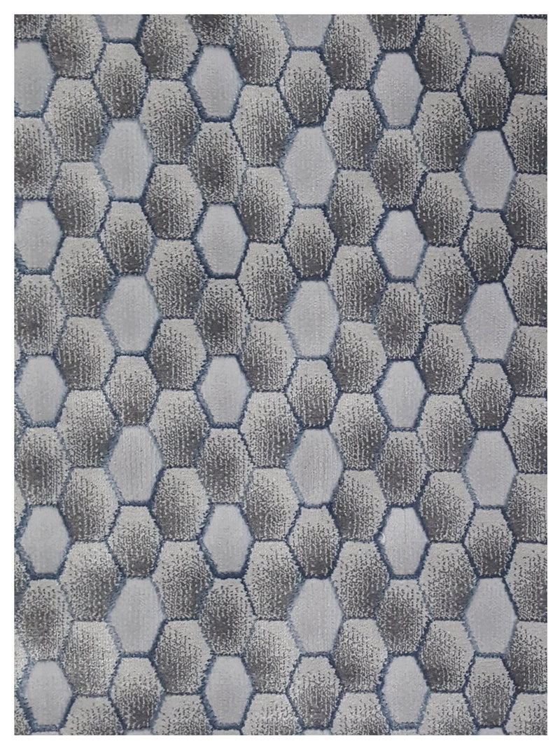 Pacific Klein K783 Grey Grey Modern Power Loom Rug