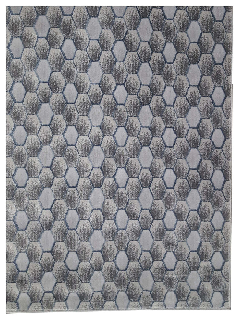 Pacific Klein K783 Grey Grey Modern Power Loom Rug