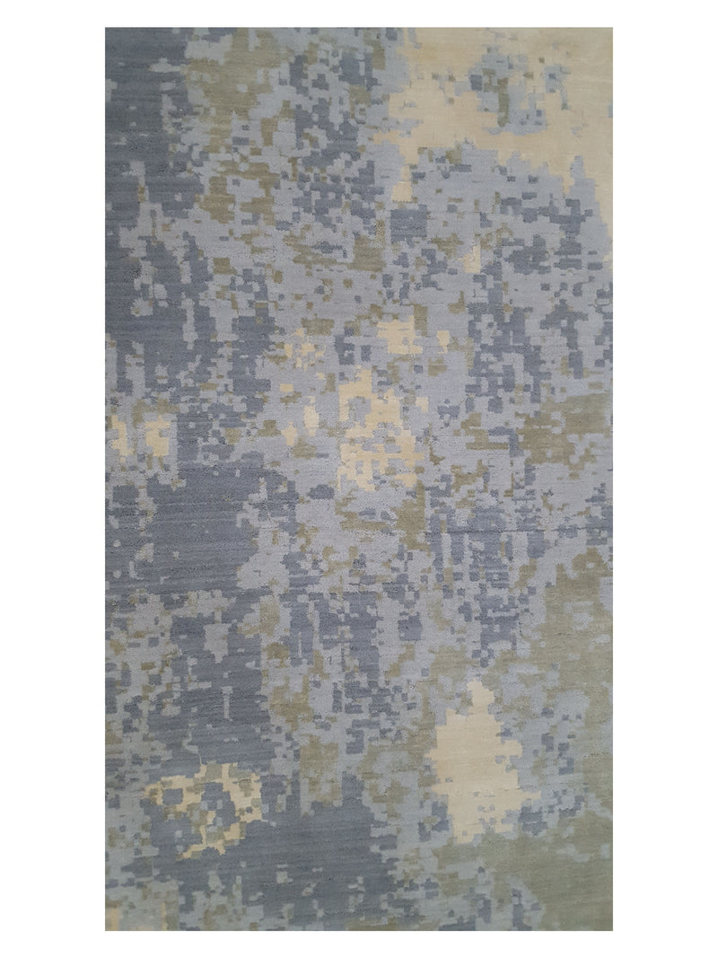 Aira Himalaya H-2328 Grey Lt.Blue Transitional Wilton Rug
