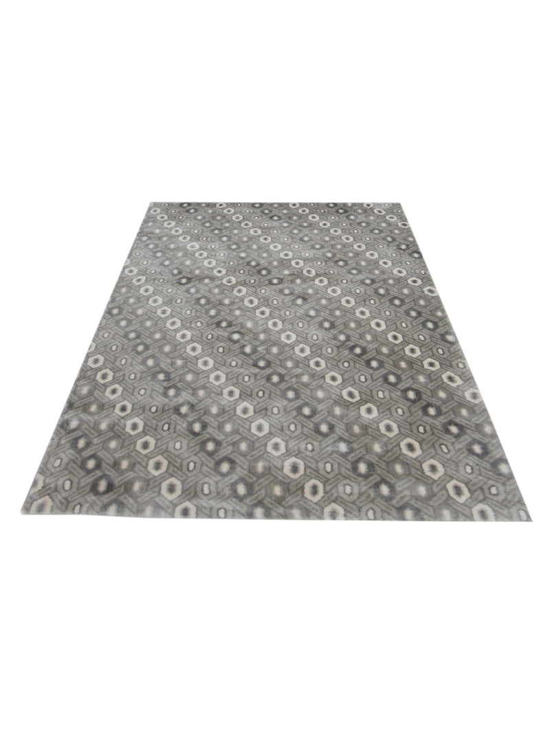 Aira Lux Lux-1 Lt.Grey Lt.Grey Transitional Wilton Rug