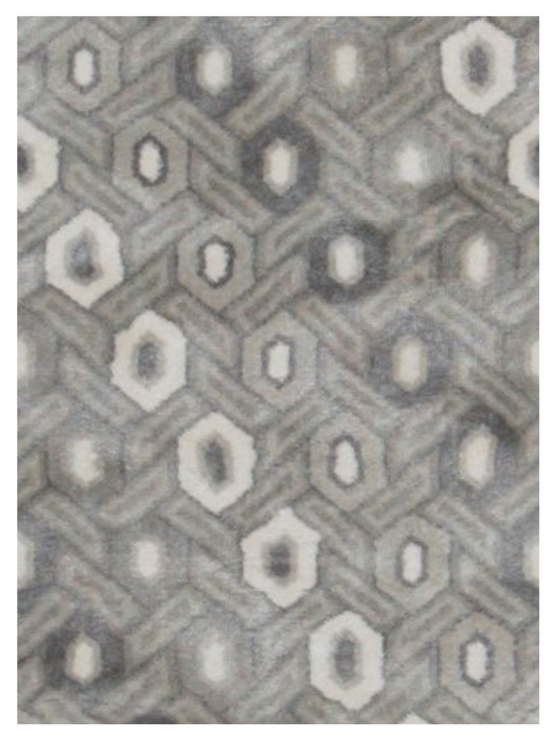 Aira Lux Lux-1 Lt.Grey Lt.Grey Transitional Wilton Rug