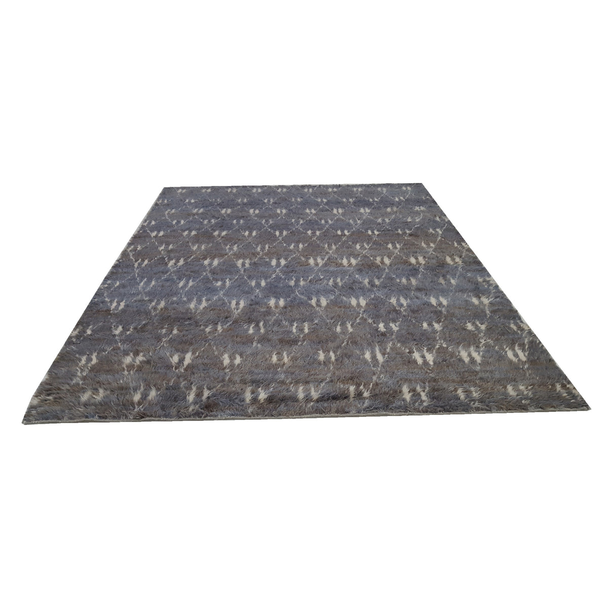 Pacific Moroccan MO-03 Grey Ivory Transitional Hand Knotted Rug