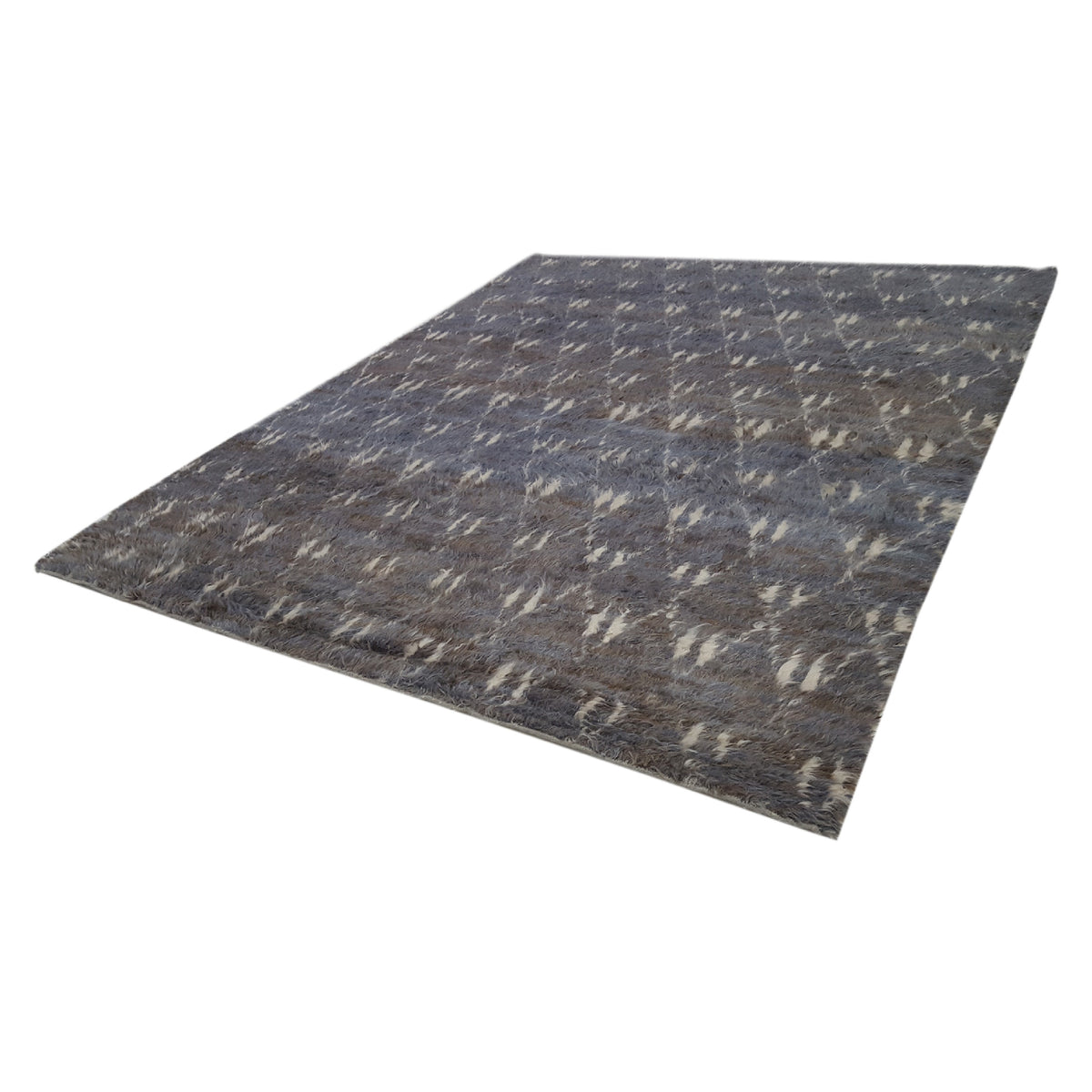 Pacific Moroccan MO-03 Grey Ivory Transitional Hand Knotted Rug