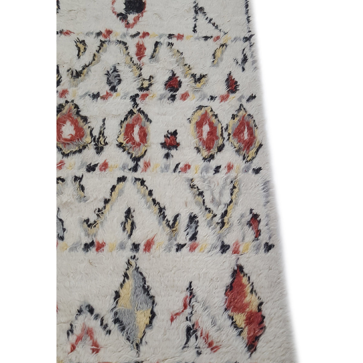 Pacific Moroccan MO-05 Ivory Multi Transitional Hand Knotted Rug