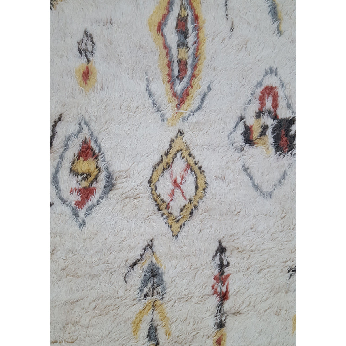 Pacific Moroccan MO-06 Ivory Multi Transitional Hand Knotted Rug