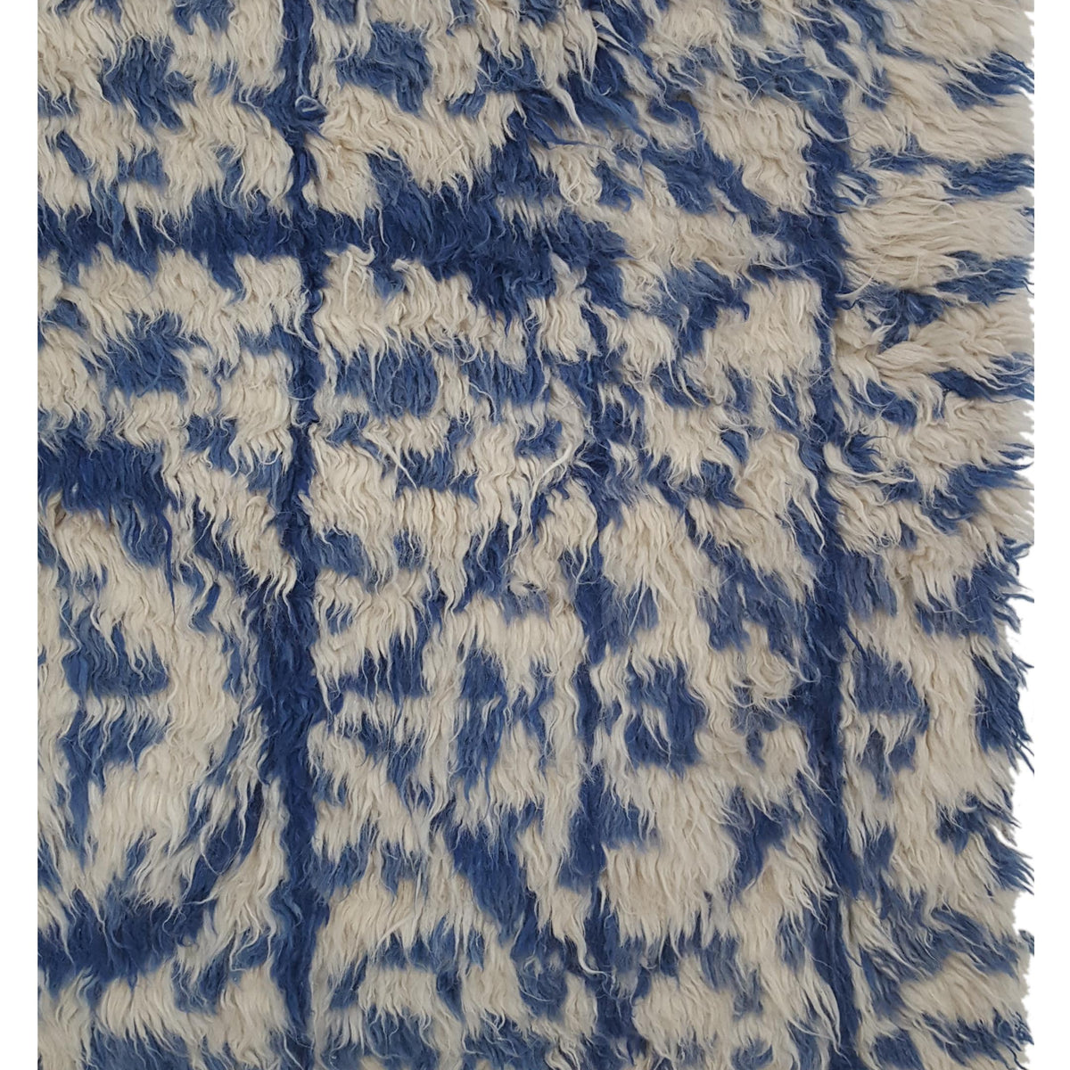 Pacific Moroccan MO-09 Blue Ivory Transitional Hand Knotted Rug