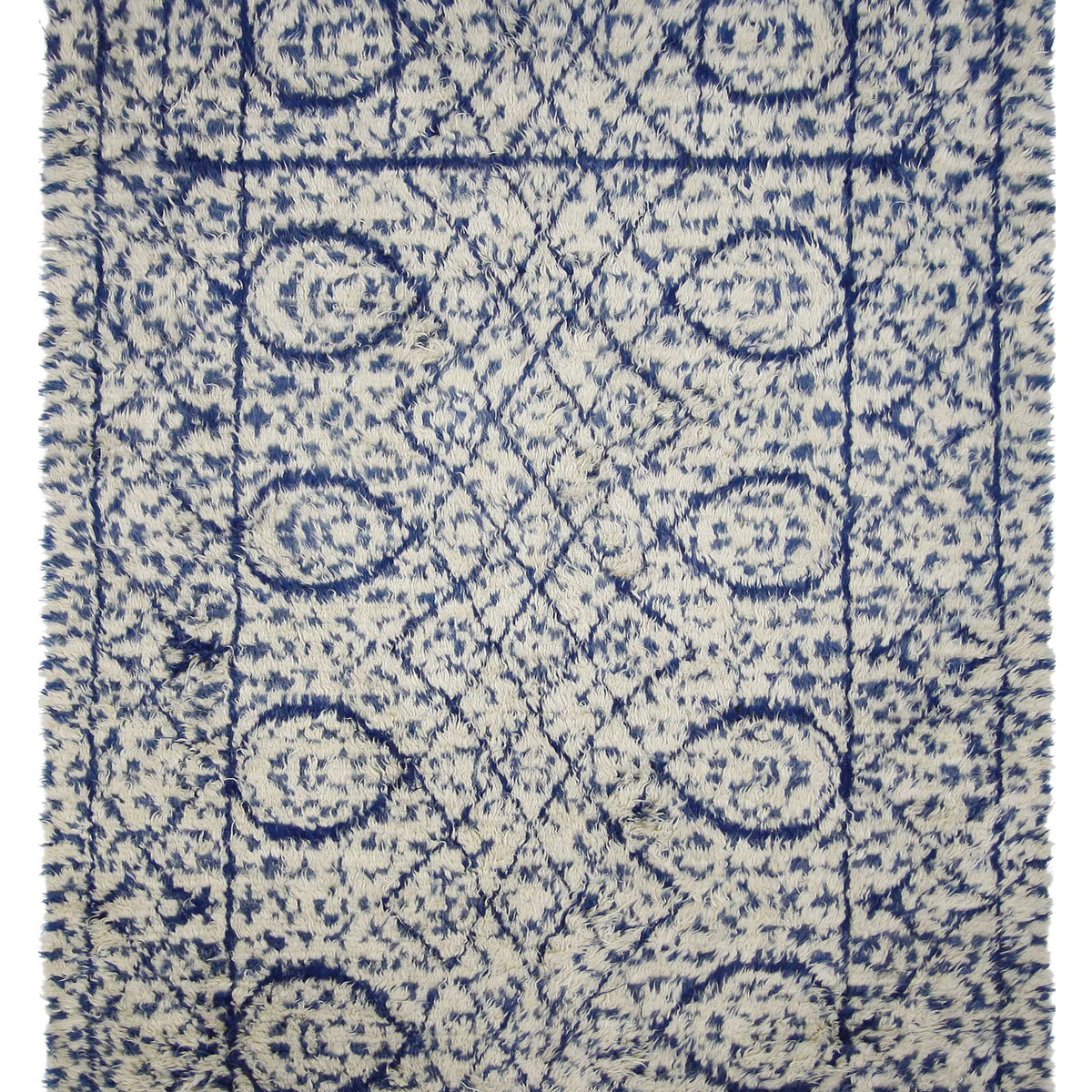 Pacific Moroccan  Blue Ivory Transitional