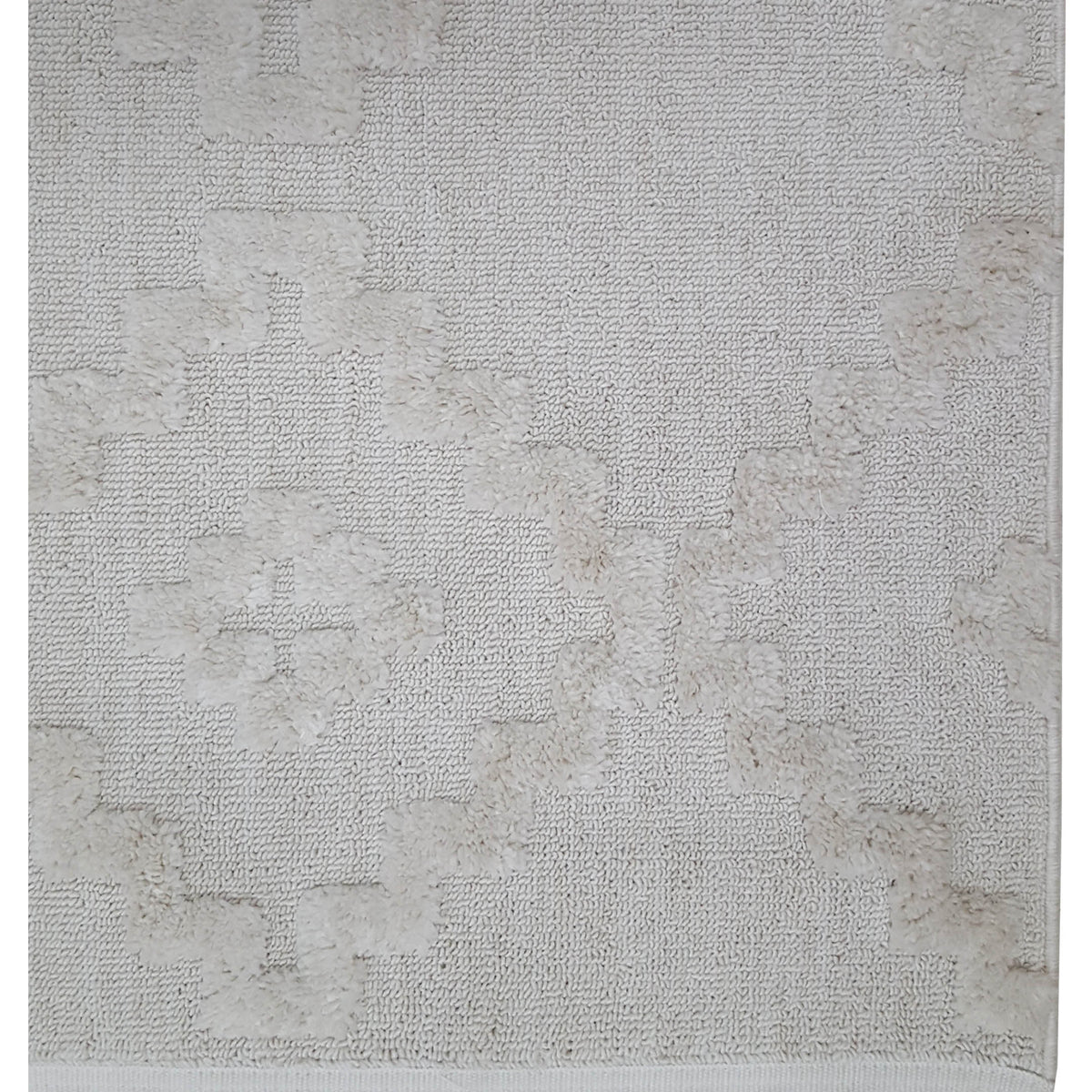 Pacific Moroccan Fes DN73T Ivory Ivory Modern Power Loom Rug
