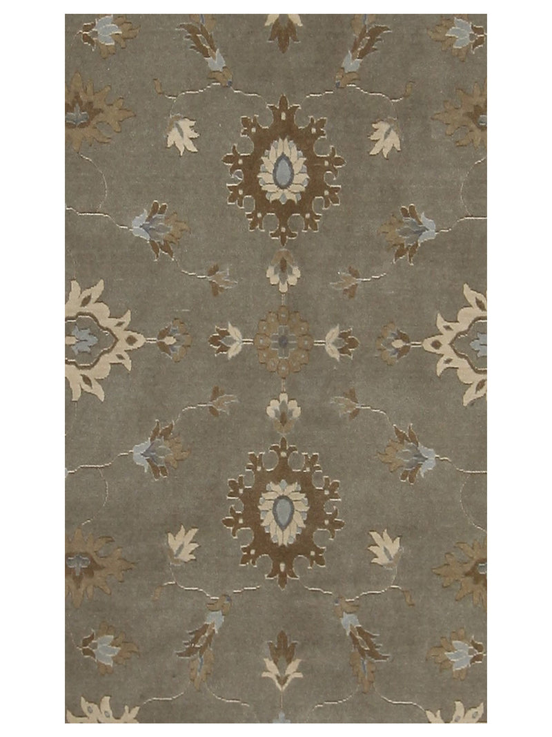 Aira Pahari U-0301GB Grey Blue Traditional Wilton Rug