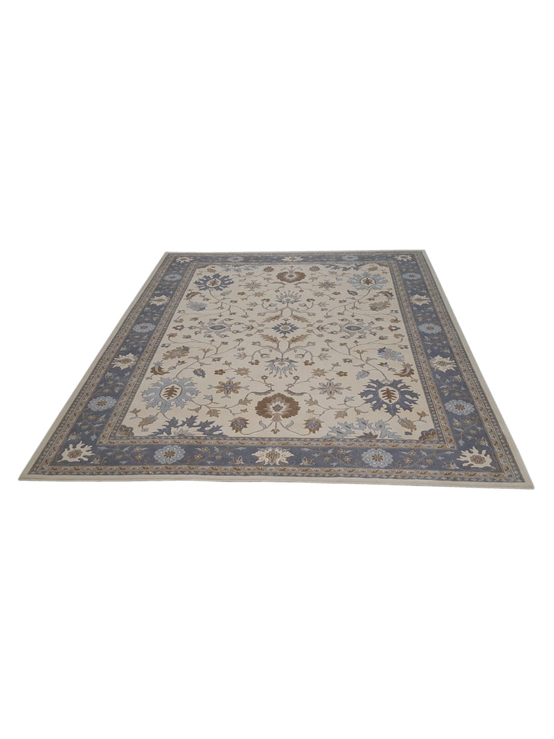 Aira Pahari U-0303IG Ivory Grey Traditional Wilton Rug