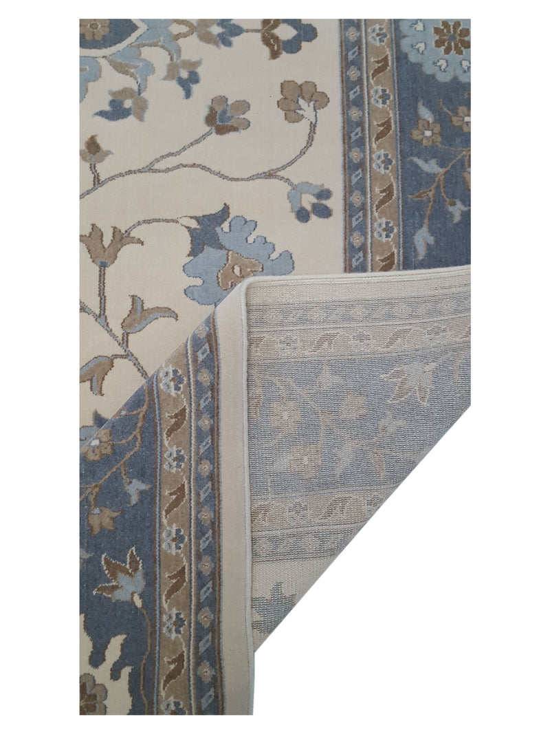 Aira Pahari U-0303IG Ivory Grey Traditional Wilton Rug