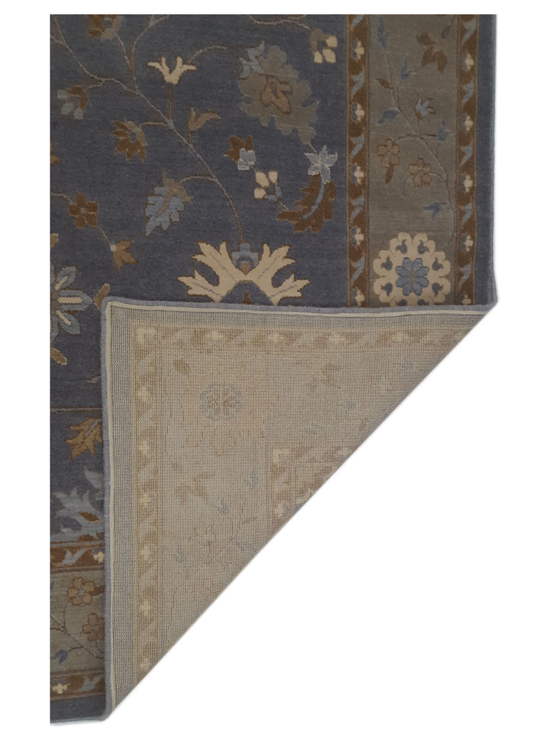 Aira Pahari U-0303GG D.Grey Grey Traditional Wilton Rug