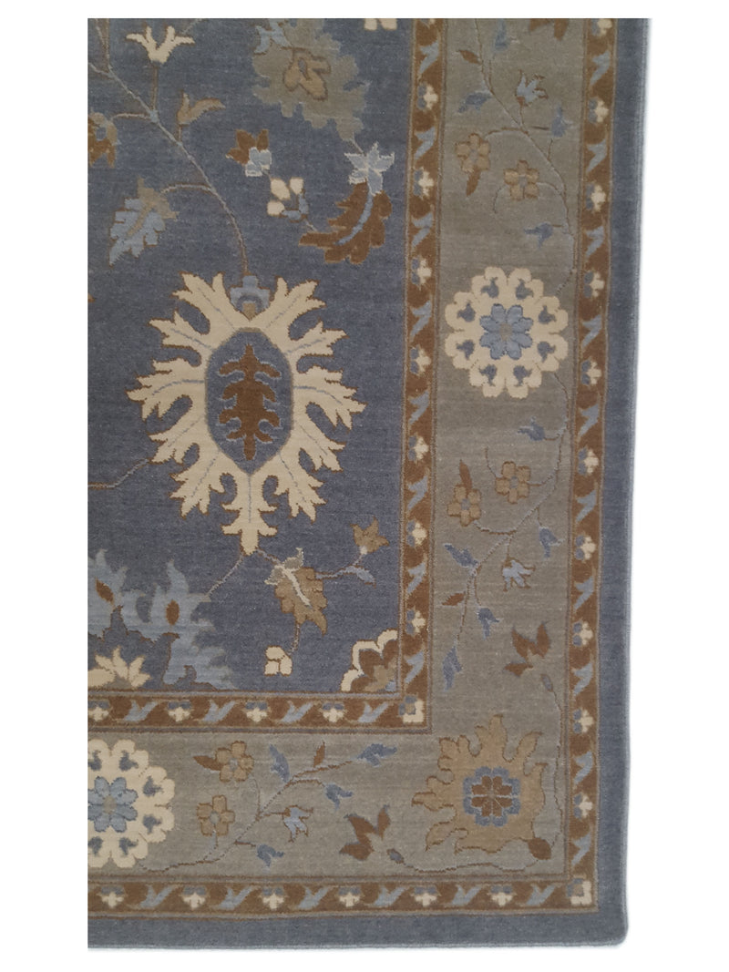 Aira Pahari U-0303GG D.Grey Grey Traditional Wilton Rug