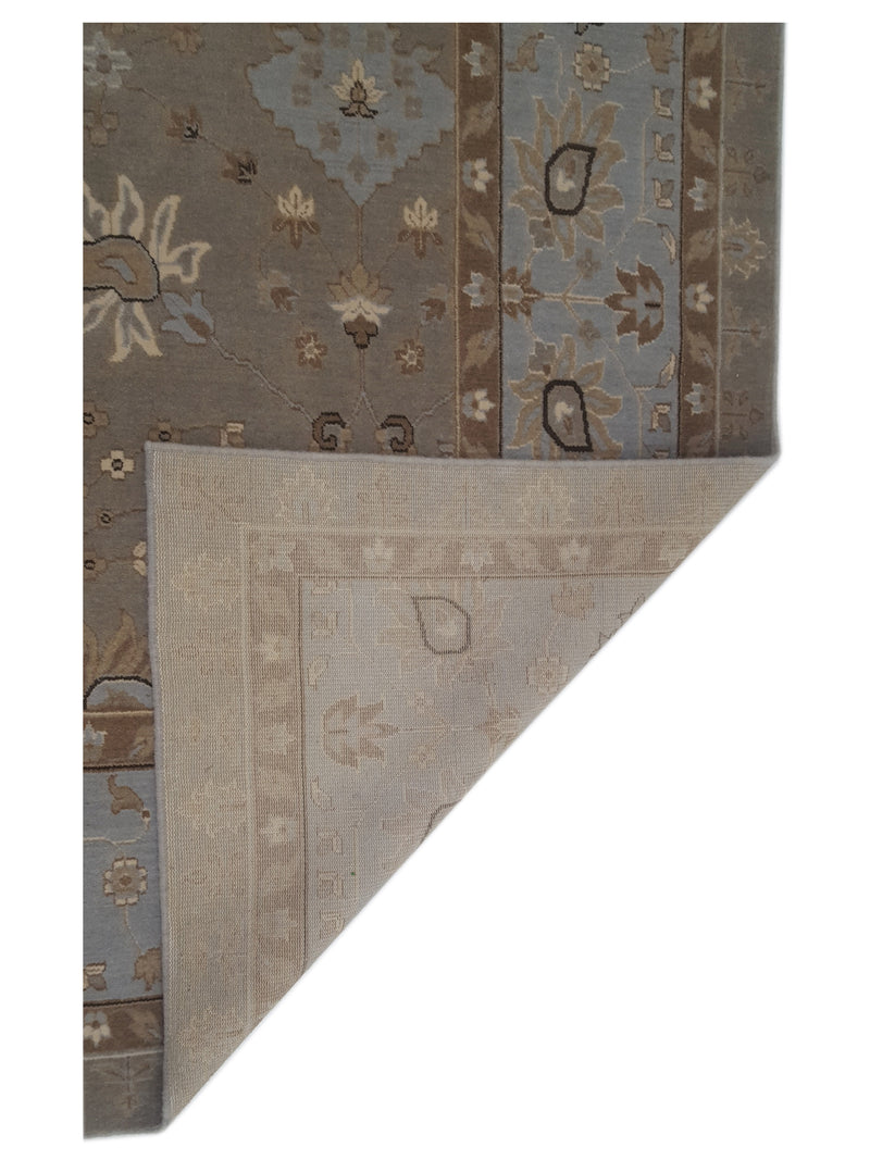 Aira Pahari U-0304GB Grey Blue Traditional Wilton Rug