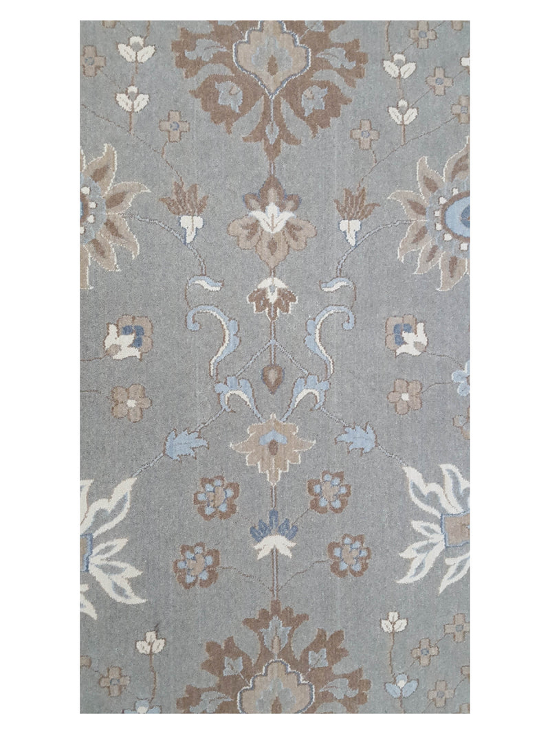 Aira Pahari U-0304GG Olive Grey Traditional Wilton Rug
