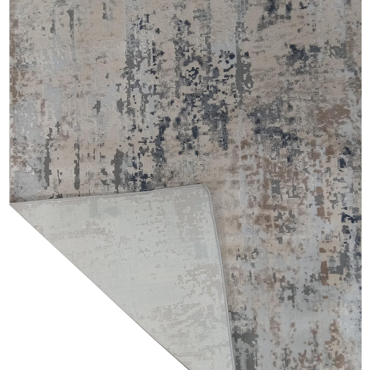 Pacific Invista IN432 Cream Grey Modern Power Loom Rug