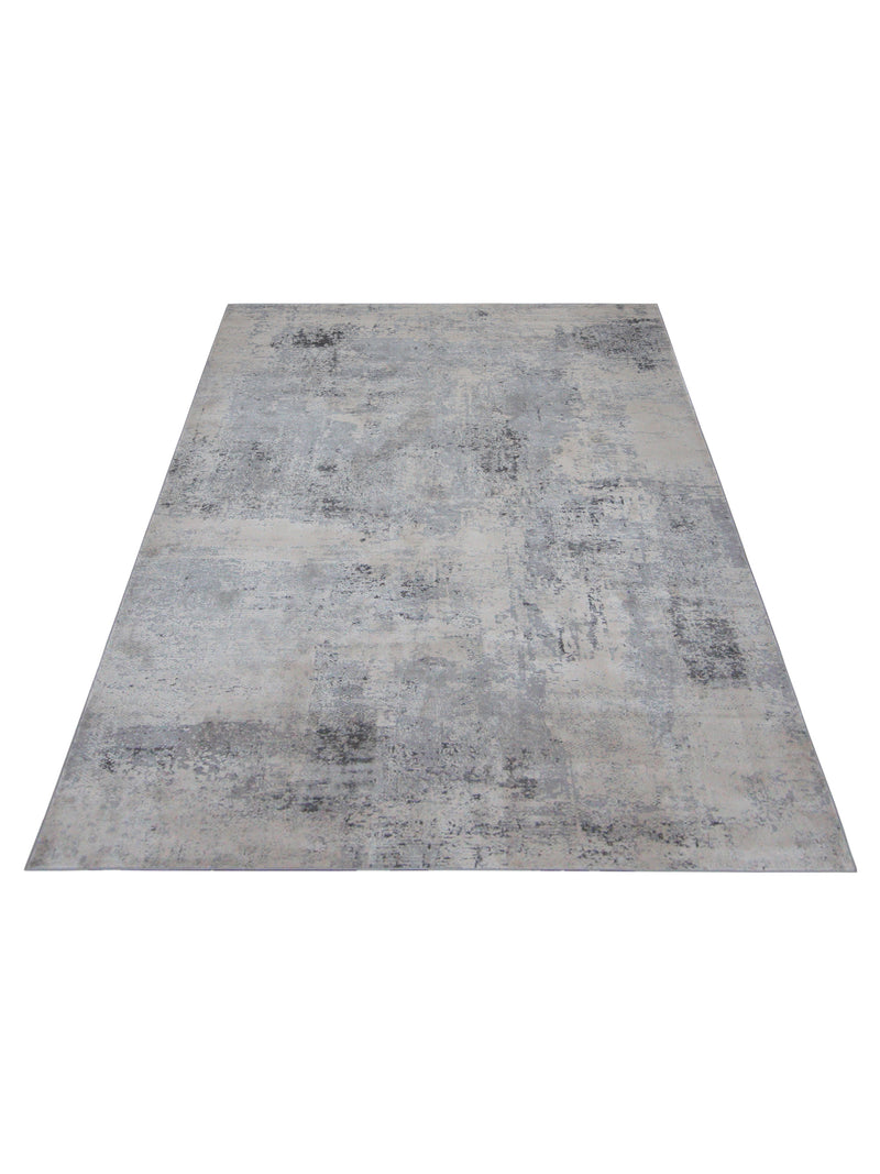 Pacific Invista IN454 Grey Ivory Modern Power Loom Rug