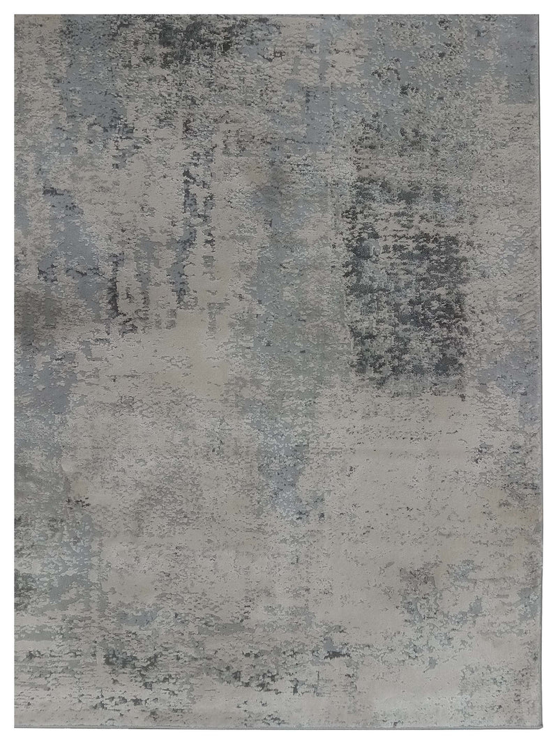 Pacific Invista IN454 Grey Ivory Modern Power Loom Rug