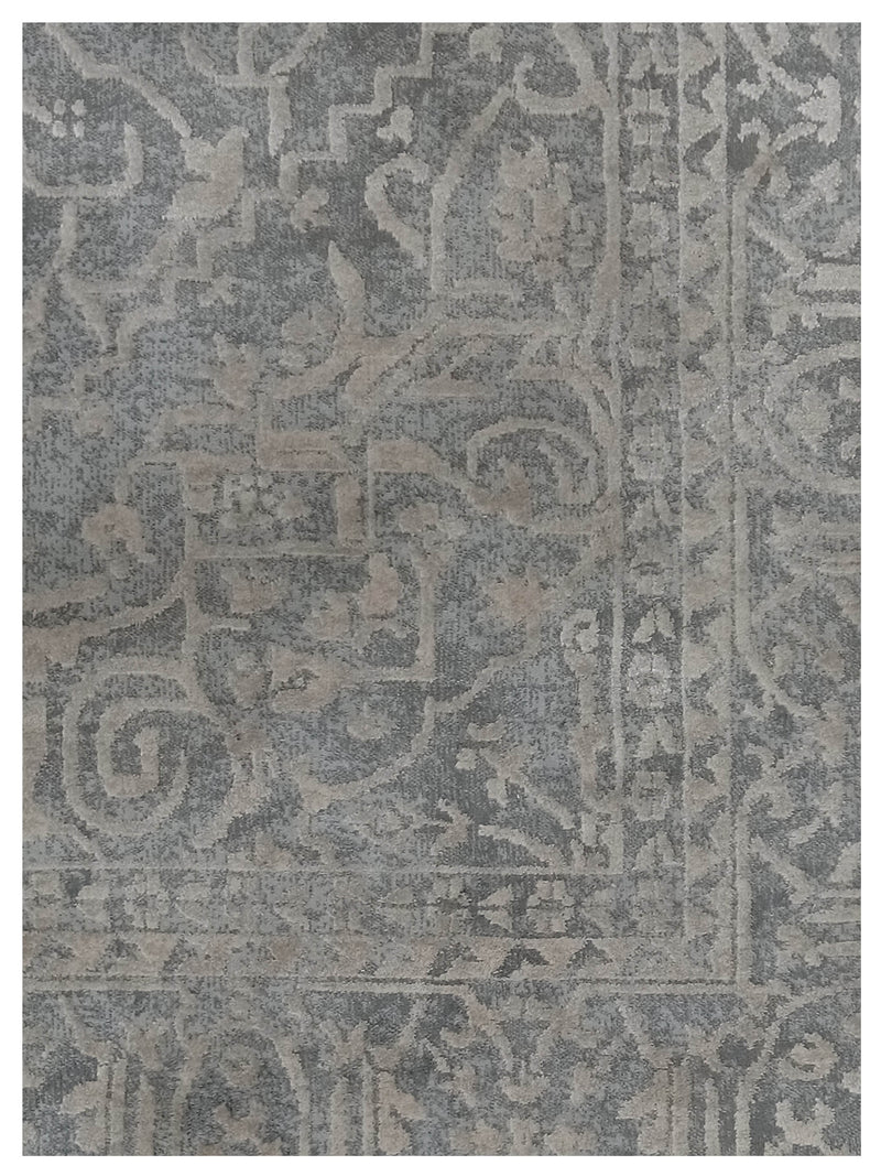 Pacific Invista IN670 D.Grey Cream Modern Power Loom Rug