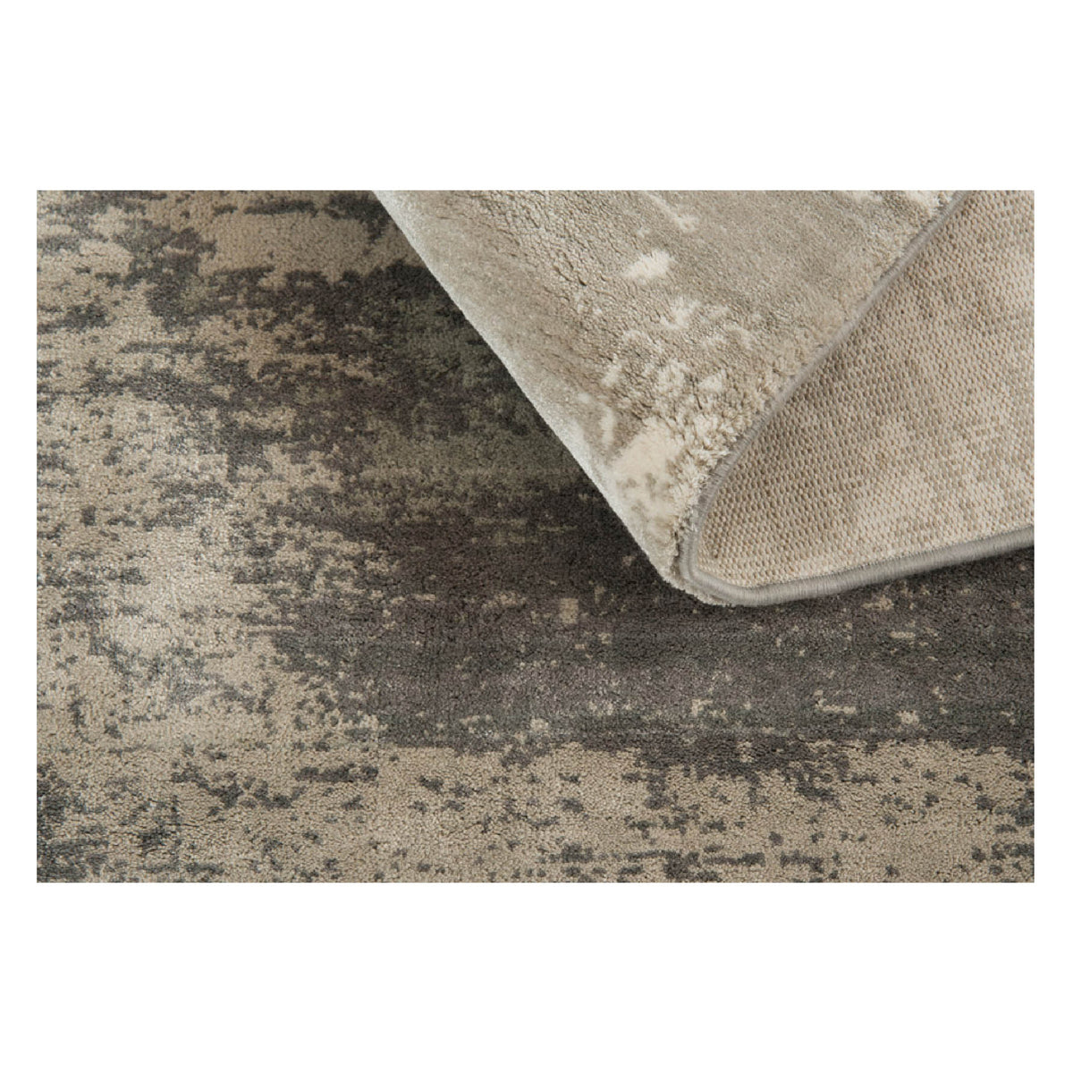 Aira Jaz 9009 Ivory Dk.Grey Transitional Wilton Rug