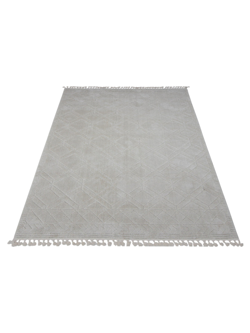 Pacific Moroccan Fes AV66S Ivory Ivory Modern Power Loom Rug