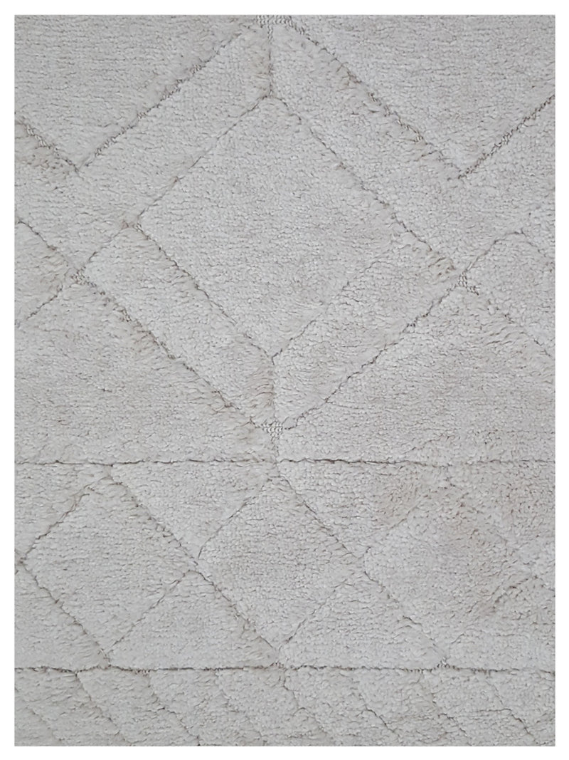 Pacific Moroccan Fes AV66S Ivory Ivory Modern Power Loom Rug