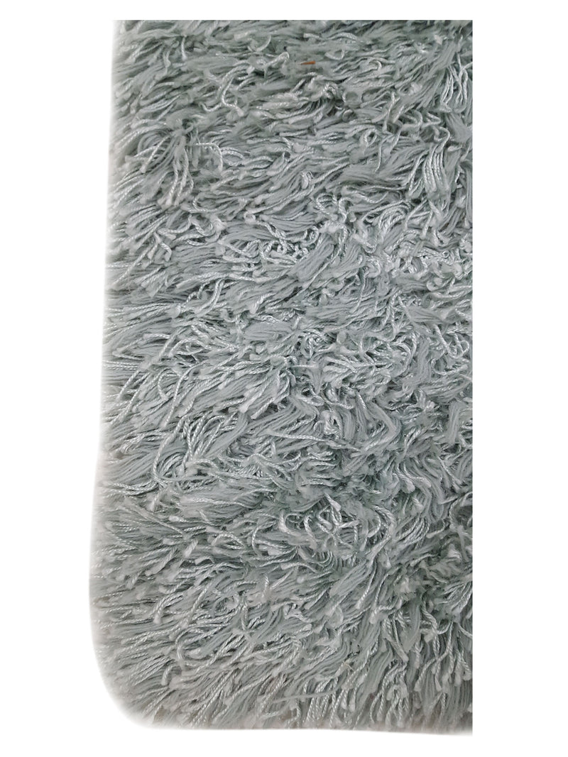 Aura Shag 010 Lt.Blue Shag Hand Woven Rug