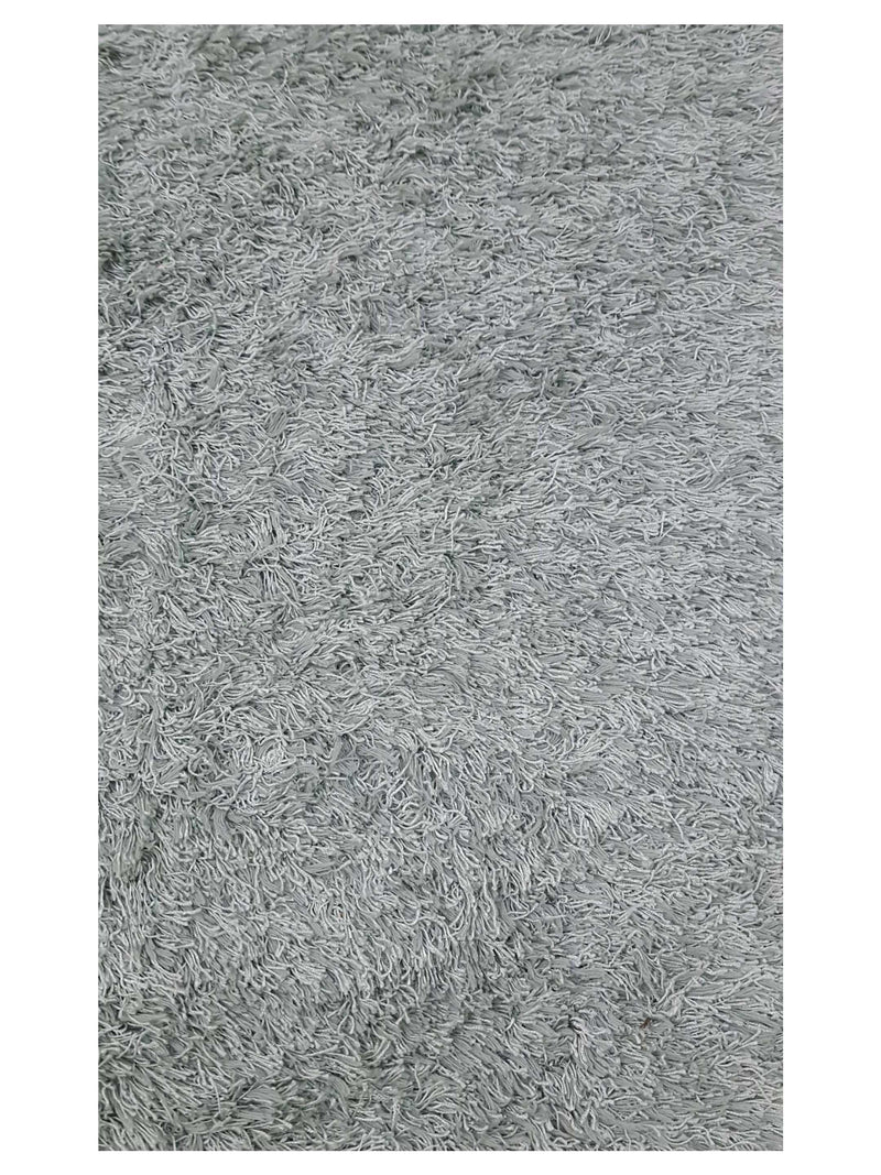Aura Shag 010 Lt.Blue Shag Hand Woven Rug