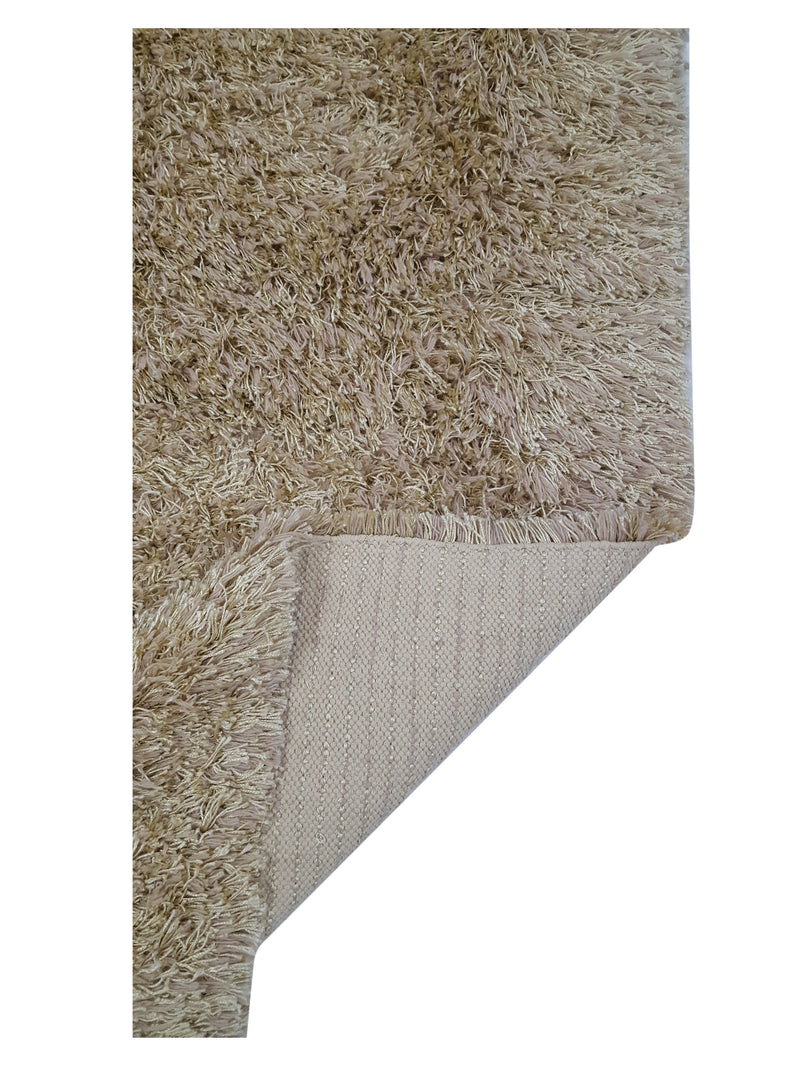 Aura Shag 006 Champagne Shag Hand Woven Rug