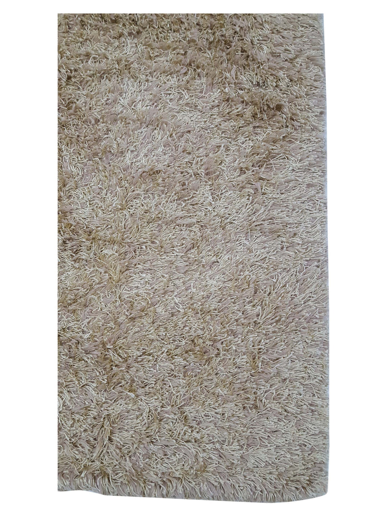 Aura Shag 006 Champagne Shag Hand Woven Rug